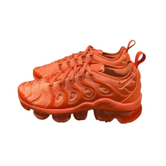 NWD NIKE Air VaporMax Plus 'Triple Orange' Running Shoes Size 6.5 - Picture 2 of 9